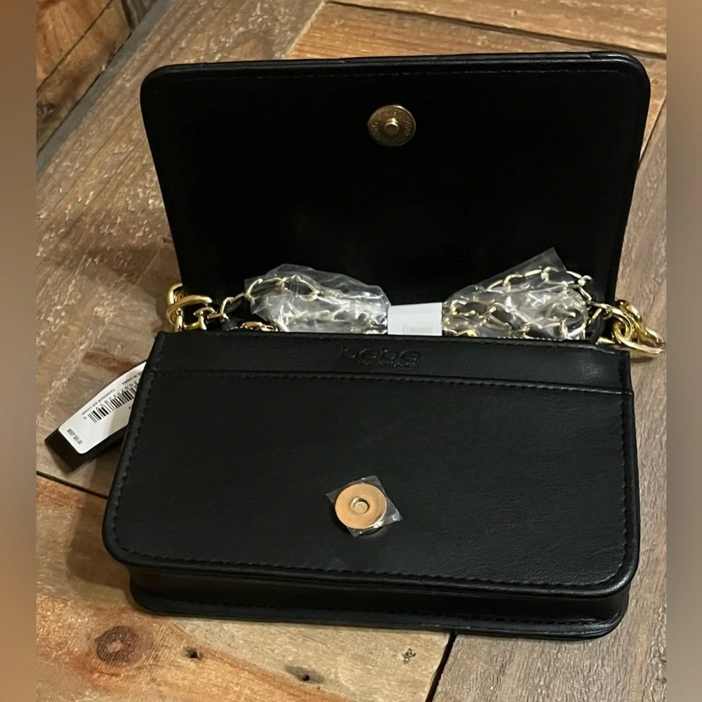 🖤NWT🖤bebe Los Angeles Black Crossbody Bag. $89RP - Picture 4 of 8